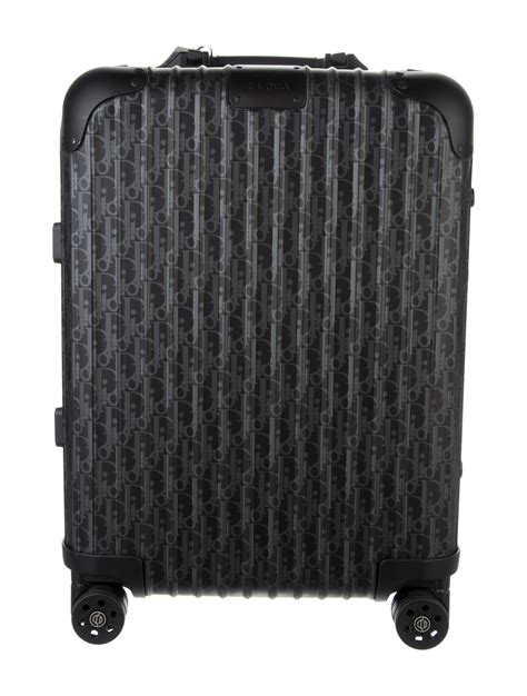 dior luggage rimowa|rimowa dior collaboration.